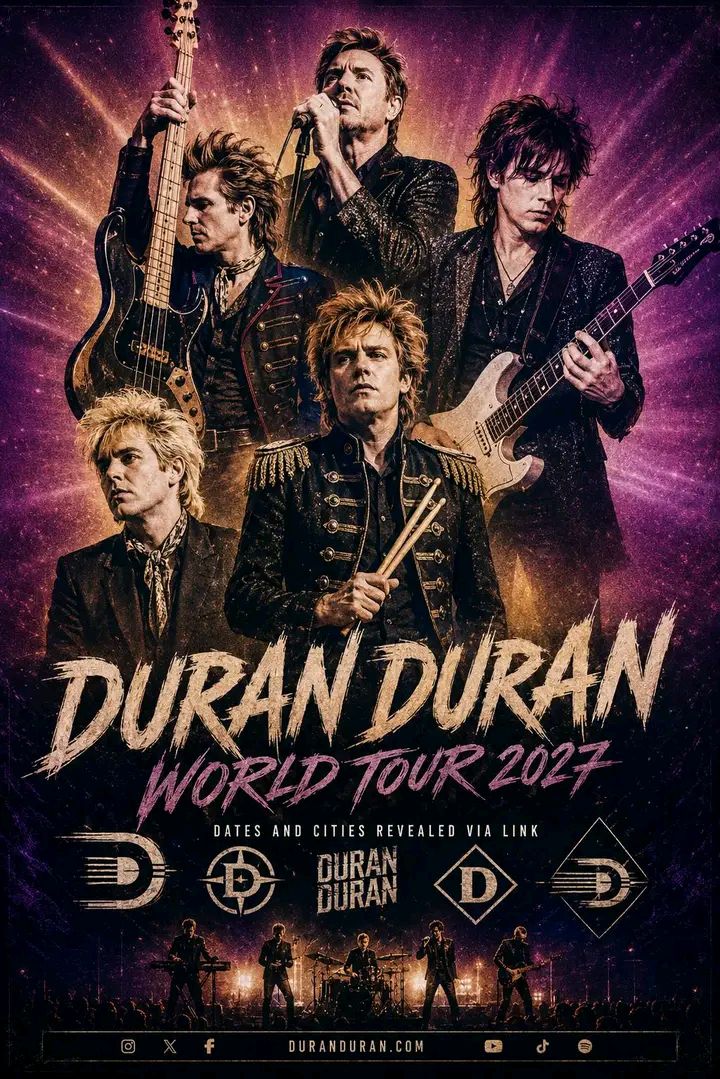 Duran Duran Returns in Epic Fashion: Legendary Icons Announce Massive 2027 World Tour
